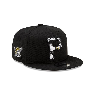 Pittsburgh Pirates Gorra | New Era MLB Batting Practice 9fifty Snapback Cap Mexico - Negros
